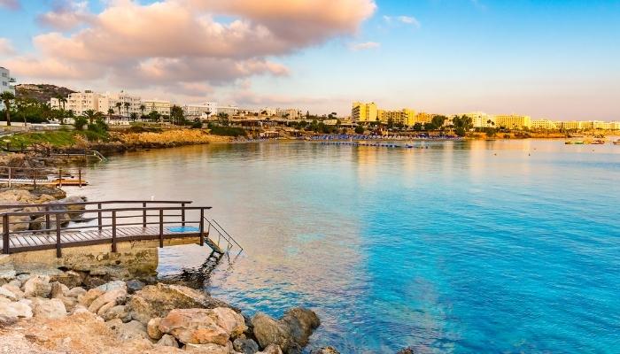 Plage de Fig Tree Bay Protaras chypre