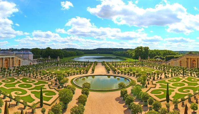 The park of the Palace of Versailles