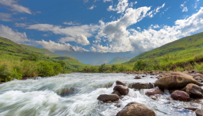 The most beautiful waterfalls in Africa- Les chutes de la Tugela Falls