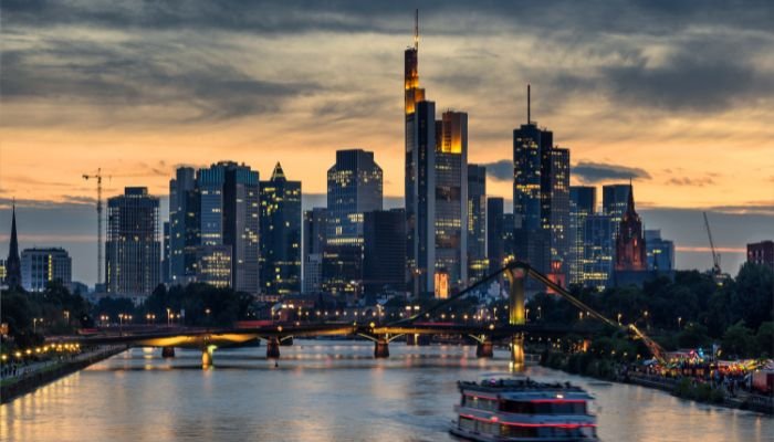 The highest towers in Europe - Commerzbank tower